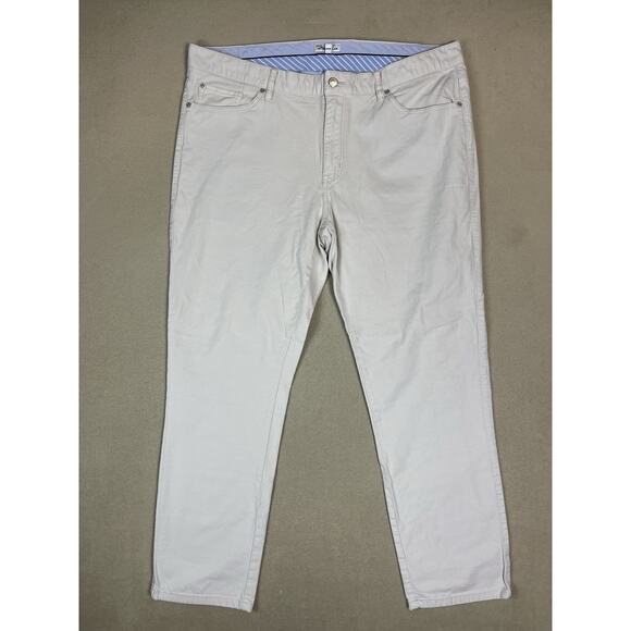 Peter Millar Other - Peter Millar Pants Mens 40 Beige Crown Vintage Canvas 5 Pockets Chino Pant